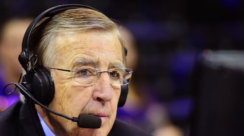 Brent Musburger began his broadcast career in 1968.
