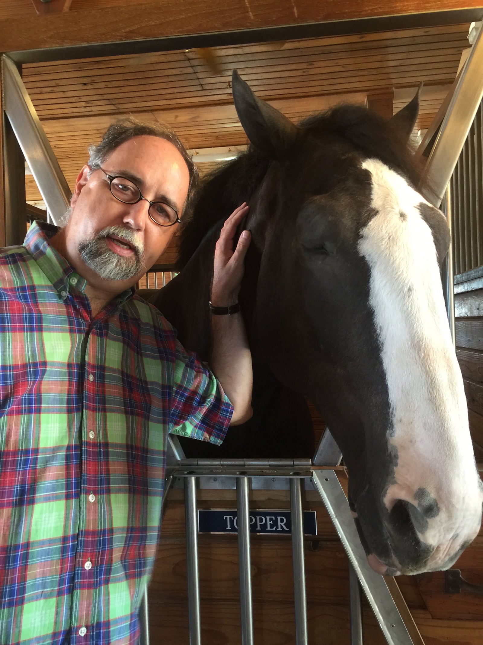 Rande Greene before starting his medication. While visiting his in-laws in Oklahoma he was very weak and struggled to function. CONTRIBUTED