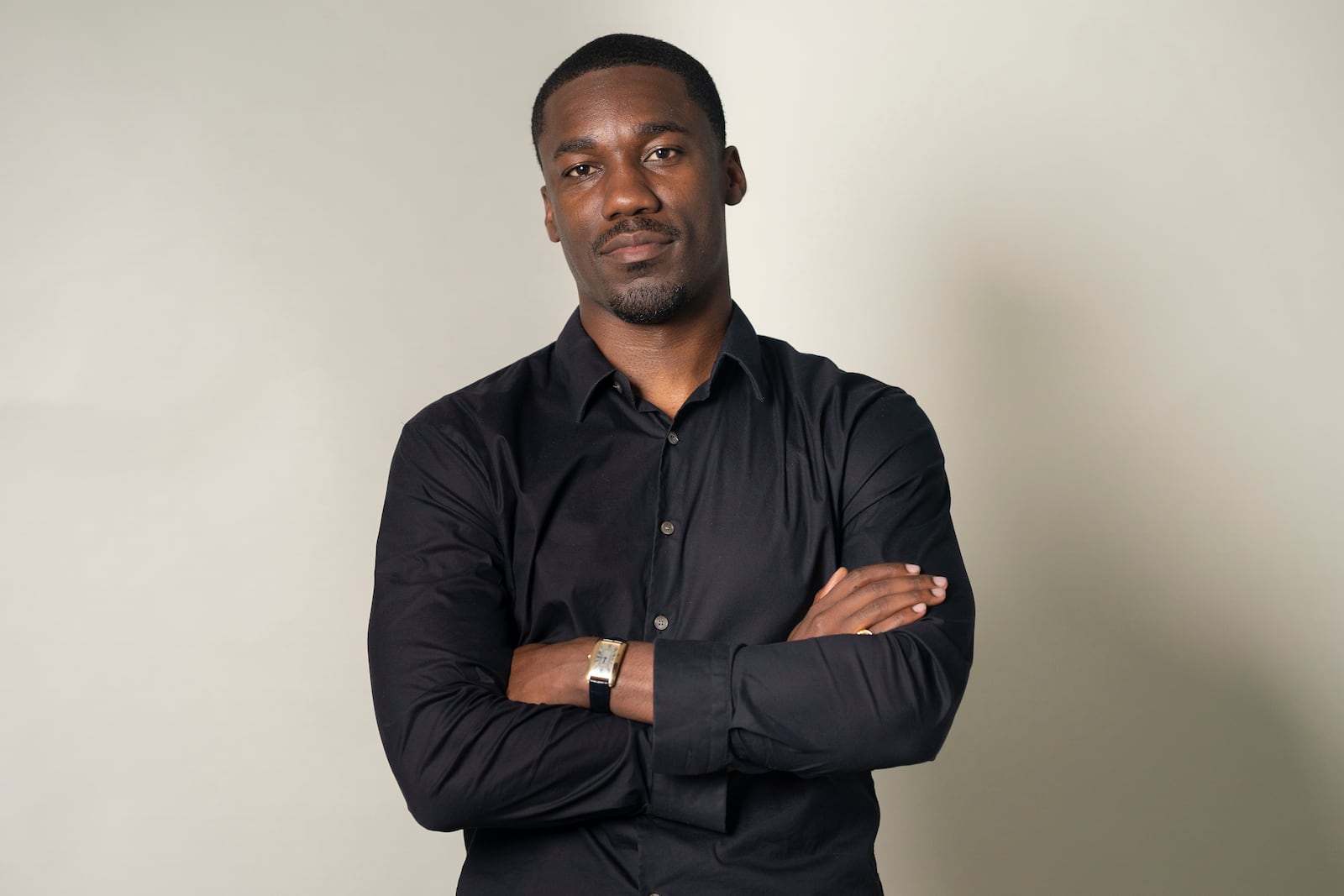 Giveon poses for a portrait on Thursday, May 29, 2025, in New York. (AP Photo/Gary Gerard Hamilton)