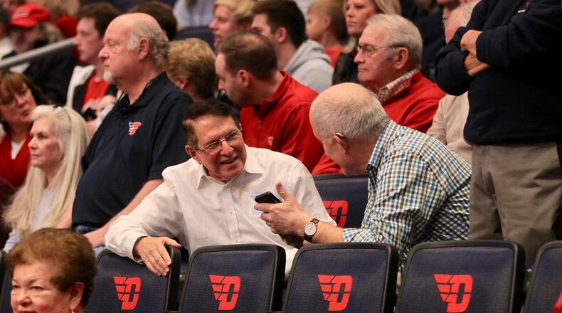 Dayton fans. David Jablonski/Staff