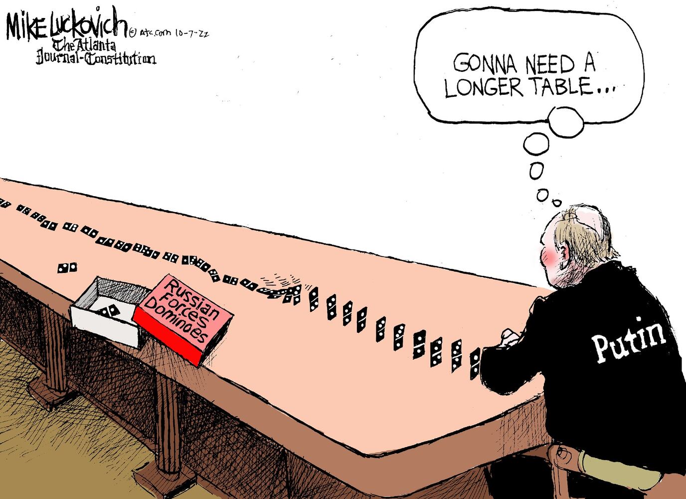 WEEK IN CARTOONS: Putin and nukes, Herschel Walker, gas prices and more