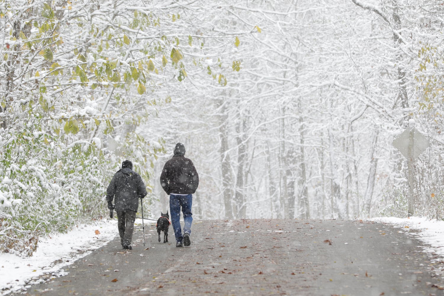 Englewood metropark snow