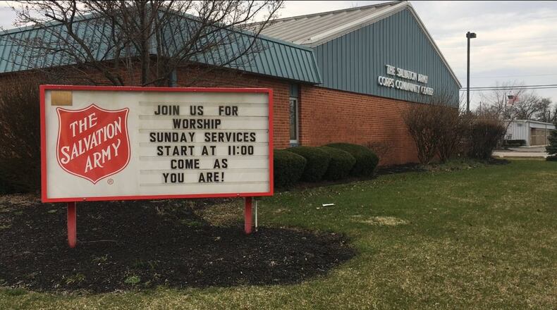 The Springfield Salvation Army. Allyson Brown/Staff