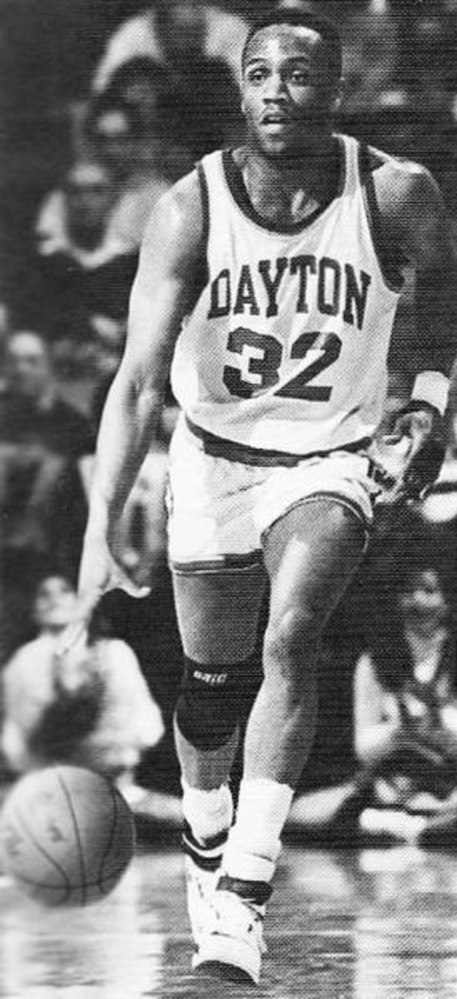 Negele Knight, former Flyer and who was selected by the Phoenix Suns in the second round of the 1990 NBA Draft. SOURCE: UDPRIDE.COM