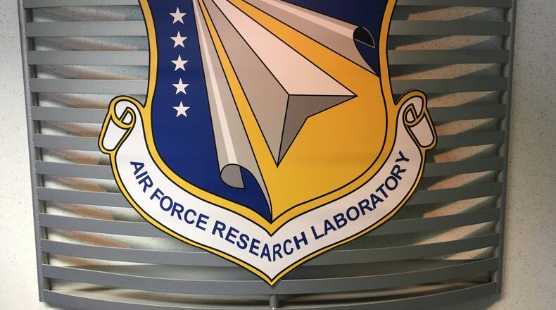 The Air Force Research Laboratory is headquartered at Wright-Patterson Air Force Base. BARRIE BARBER/STAFF