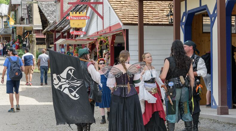 The 33rd Annual Ohio Renaissance Festival ran Saturdays, Sundays, and Labor Day Monday for nine weekends — Sept. 3 through Oct. 30, 2022 at Renaissance Park in Harveysburg in Warren County. TOM GILLIAM / CONTRIBUTING PHOTOGRAPHER