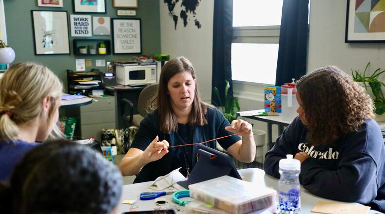 The Springfield City School District is celebrating Hispanic Heritage Month in several ways, including how to create
various crafts originating from Hispanic countries. Contributed