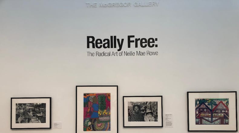 The Springfield Museum of Art has opened another unique exhibition with" Really Free: The Radical Art of Nellie Mae Rowe", that features the work of a woman who didn't begin her art career until she was a retired senior citizen and became renowned. Photo by Brett Turner.