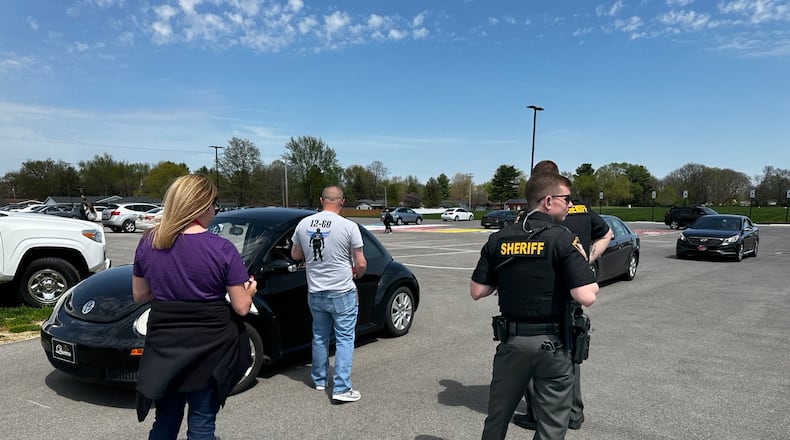Clark County schools, including Greenon, participated in a seat belt challenge April 11-14 and 17-21 found that high school students buckle up at a higher percentage than both the county and state average. Contributed