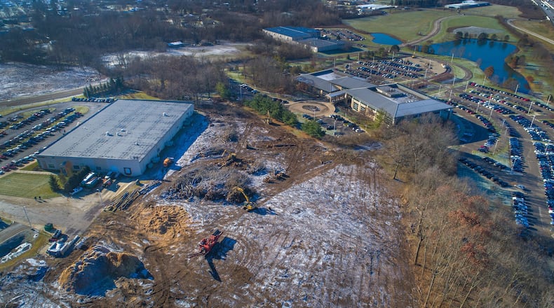 Construction is underway for an expansion at Speedway’s corporate headquarters in Enon, Ohio./Submitted