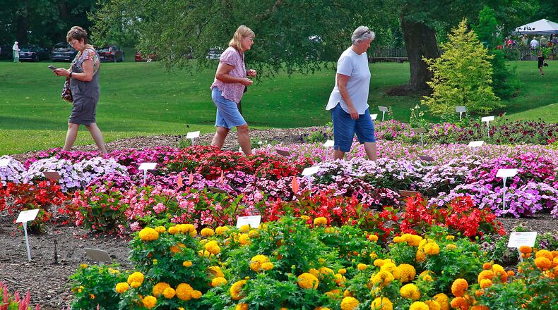The Ohio State University Extension and Master Gardener Volunteers of Clark County got a chance to showcase their hard work during the Snyder Park Gardens and Arboretum's Garden Jubilee event Saturday, August 3, 2024. BILL LACKEY/STAFF
