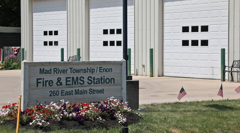 The Mad River Township/Enon Fire and EMS Station. BILL LACKEY/STAFF
