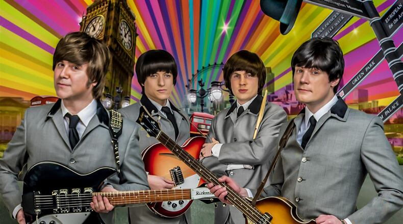 “BritBeat — The Immersive Beatles Tribute Experience” recreates the British Invasion to open the Springfield Arts Council’s 2024-2025 Showtime! season at 8 p.m. Nov. 23, 2204 at the Clark State Performing Arts Center. CONTRIBUTED