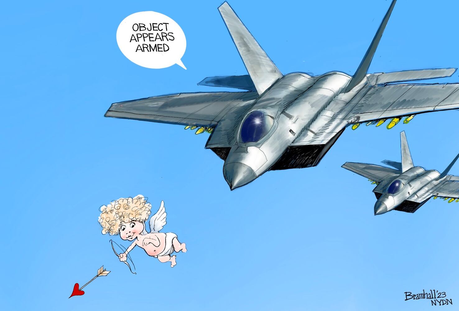 WEEK IN CARTOONS: Ohio derailment, unidentified flying objects and more