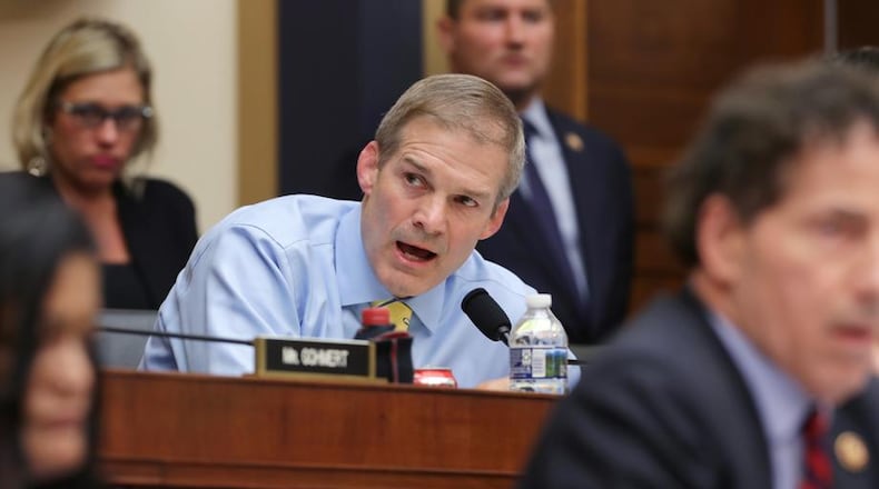 Rep. Jim Jordan of Urbana is a key player in the impeachment inquiry. (Photo by Chip Somodevilla/Getty Images)