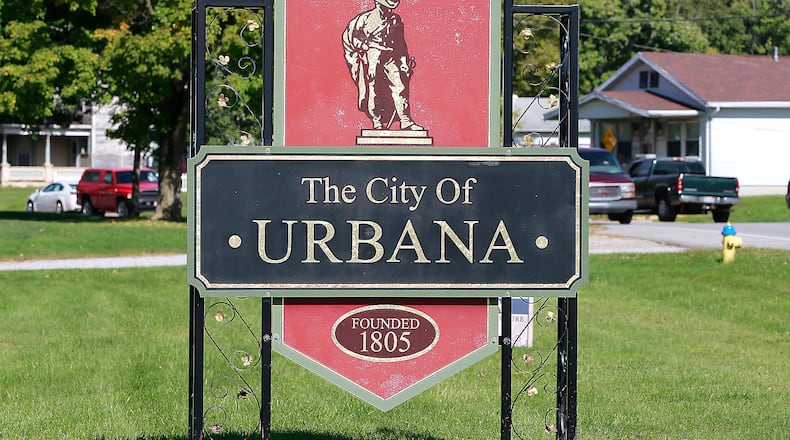 The city of Urbana. Bill Lackey/Staff