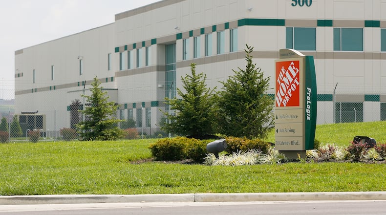 Home Depot has a rapid deployment center in Monroe. Staff photo by Nick Graham