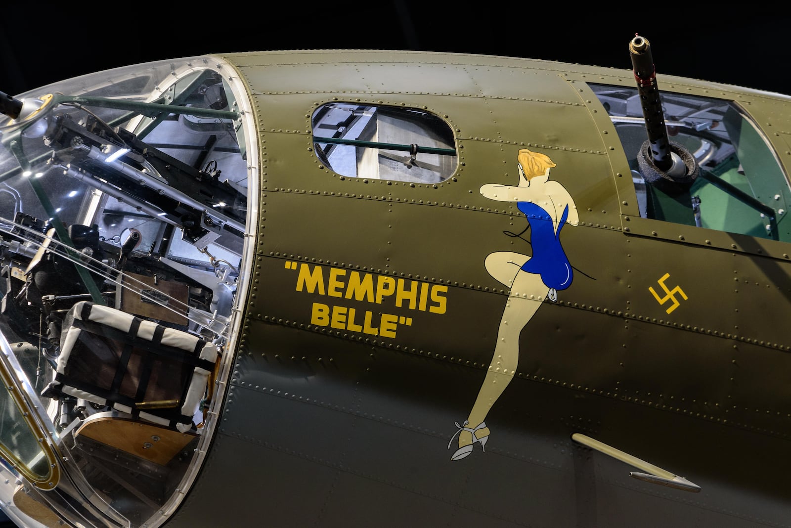 The Memphis Belle at the National Museum of the U.S. Air Force TOM GILLIAM / CONTRIBUTING PHOTOGRAPHER