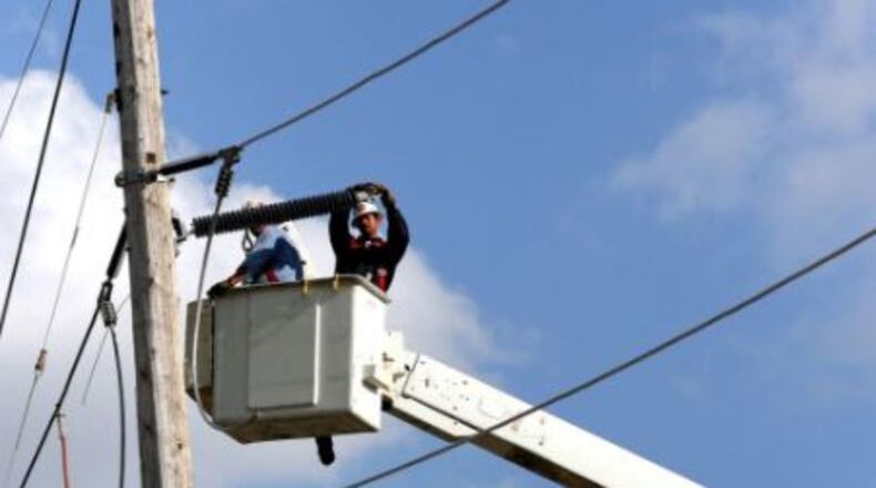 First Energy has proposed a $2 million upgrade to transmission lines. Staff photo