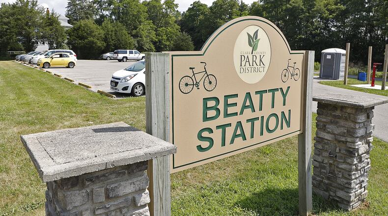 The Clark County Park District has received a $66,000 NatureWorks grant to make improvements to the Beatty Station Trail head. Bill Lackey/Staff