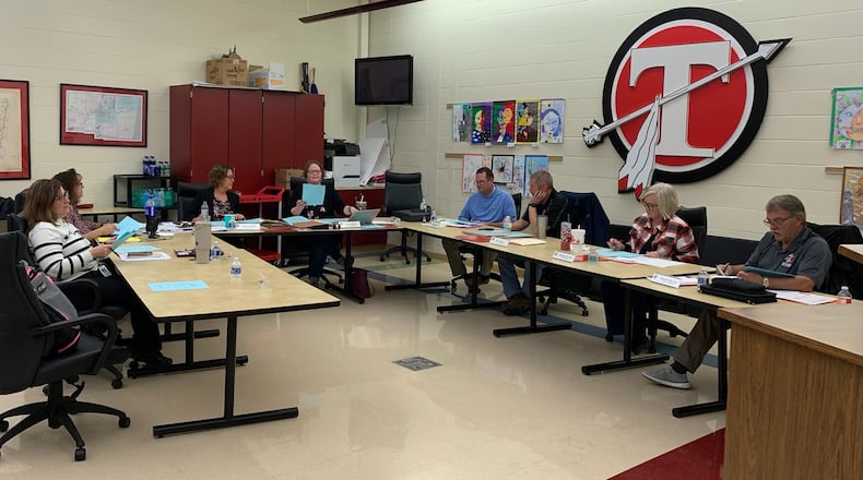 Tecumseh Local School District Board of Education held a meeting on Nov. 19. Brooke Spurlock/Staff