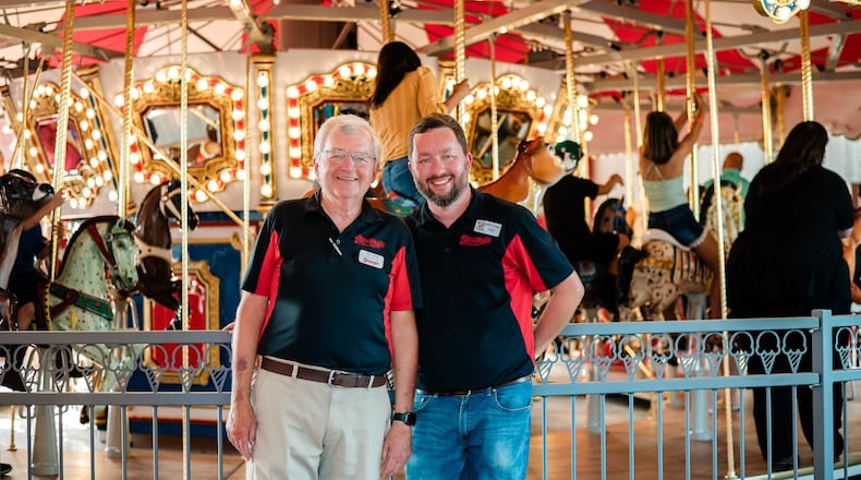 Young’s Jersey Dairy in Yellow Springs has announced a change in leadership as CEO Dan Young retires this fall after five decades. His son, John Young, will take the helm effective Nov. 1 (CONTRIBUTED).