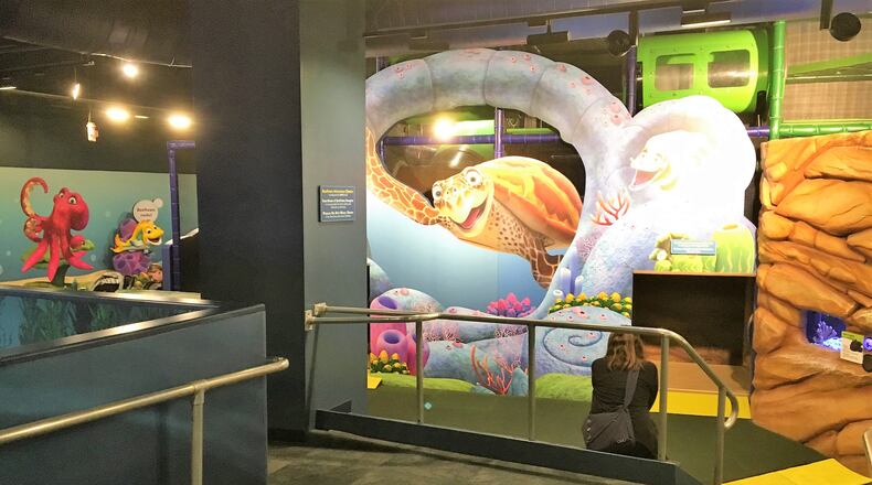 Jim Henson’s Splash and Bubbles Reeftown Adventure is now open and provides an indoor space for kids to play and learn as they explore environments from the popular kids’ TV show, “Splash and Bubbles.” CONTRIBUTED