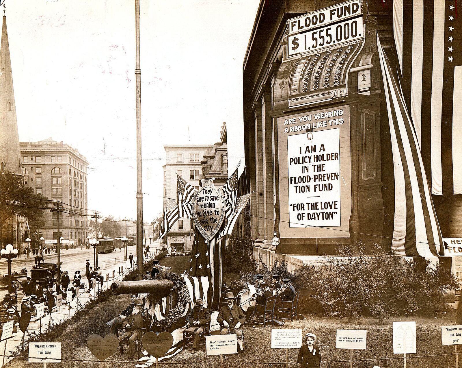 The Miami Conservancy District was founded in response to the Great Dayton Flood.