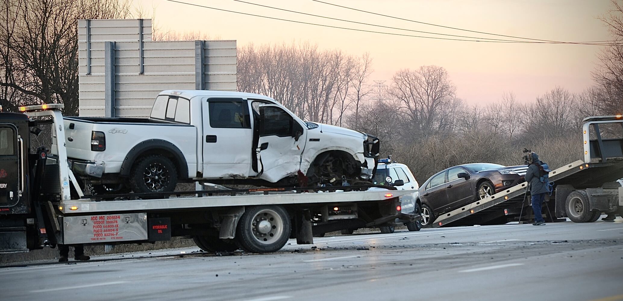 PHOTOS: I-70 shutdown after crash