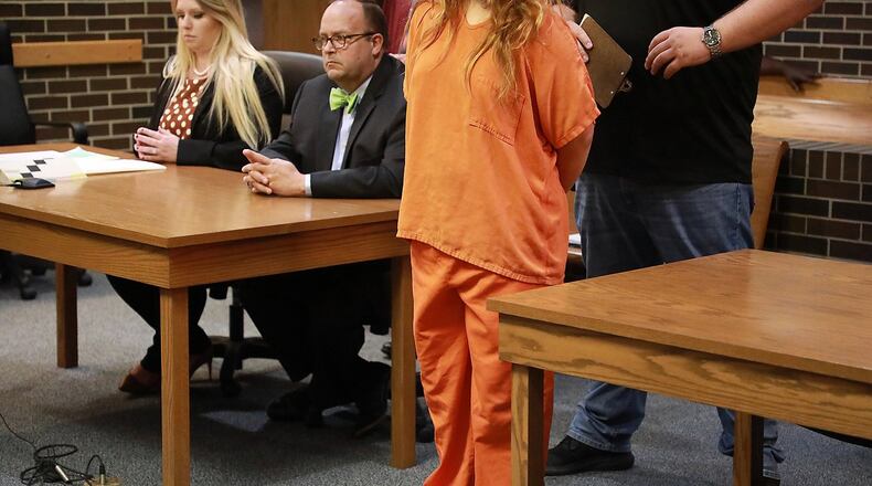 A New Carlisle girl who was accused of orchestrating an attack on her family which led to the fatal stabbing of her mother has pleaded guilty to murder. The 13-year-old girl was arraigned in Clark County Juvenile Court in December 2019. BILL LACKEY/STAFF
