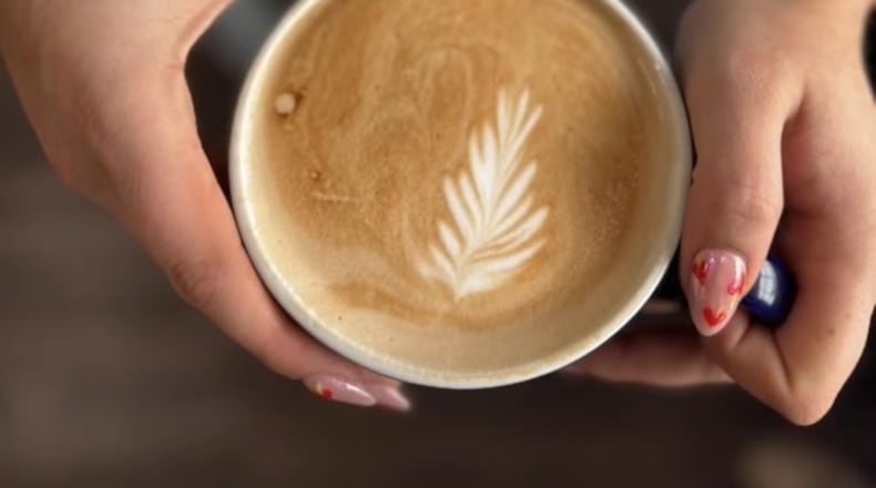 Coffee Expressions is located at 1111 N. Plum St. Suite 1 in Springfield. Pictured is the Hot Cinnamon Toast Crunch Latte (CONTRIBUTED PHOTO).