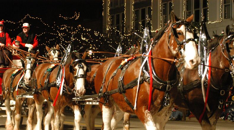 Lebanon will cancel its two traditional horse drawn carriage parades this year due to concerns about the coronavirus. STAFF FILE