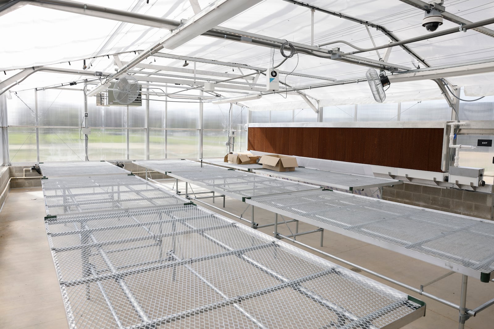 A cooling room of the Global Impact STEM Academy (GISA) on Tuesday, April 22, 2025. JOSEPH COOKE/STAFF