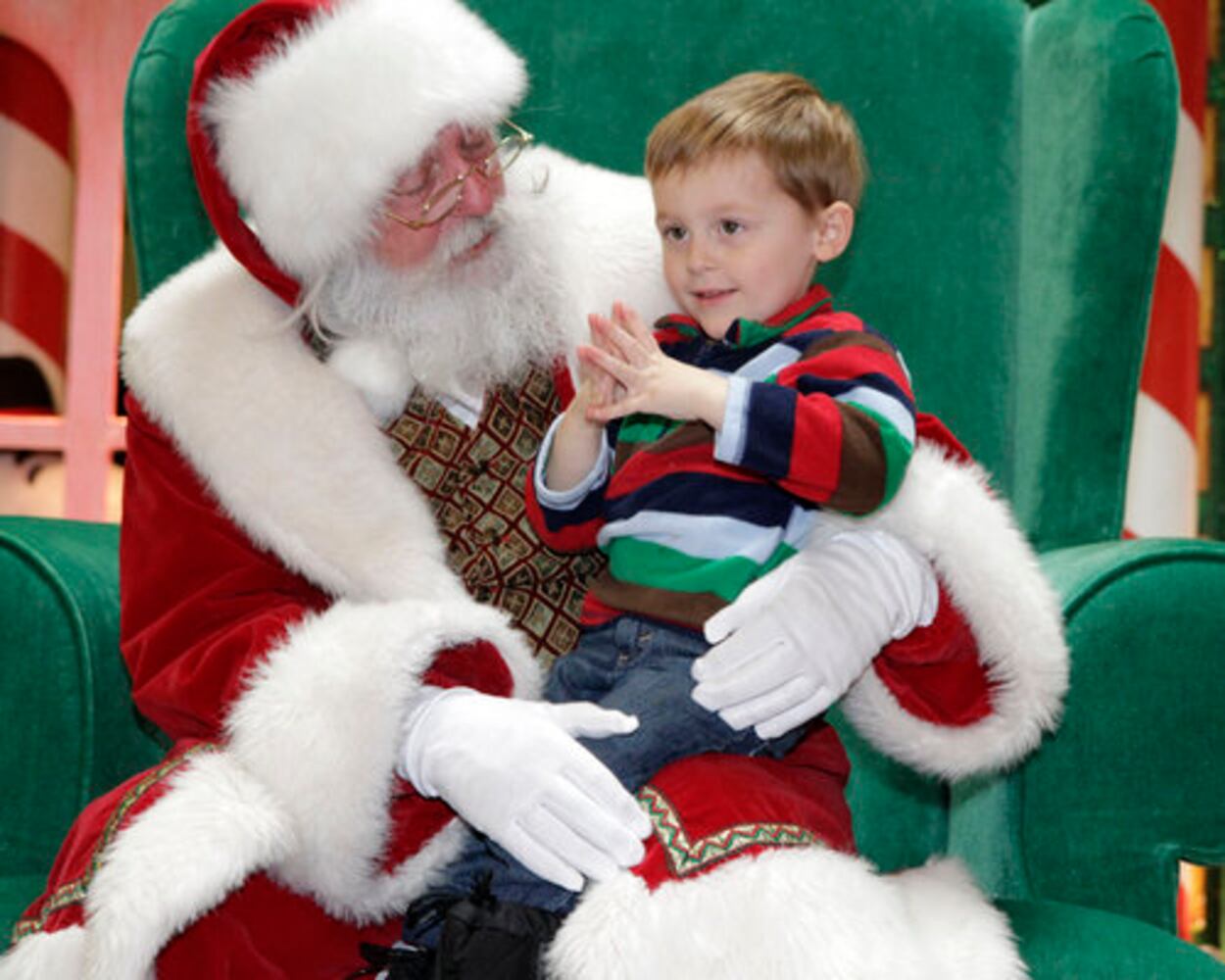 Santa Claus at Upper Valley Mall