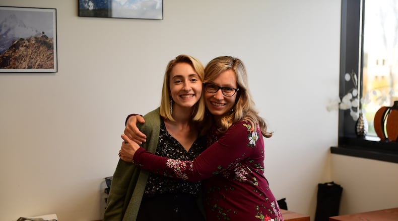 Hayley and Christina Penrose will be graduating together from Cedarville University in May. CONTRIBUTED