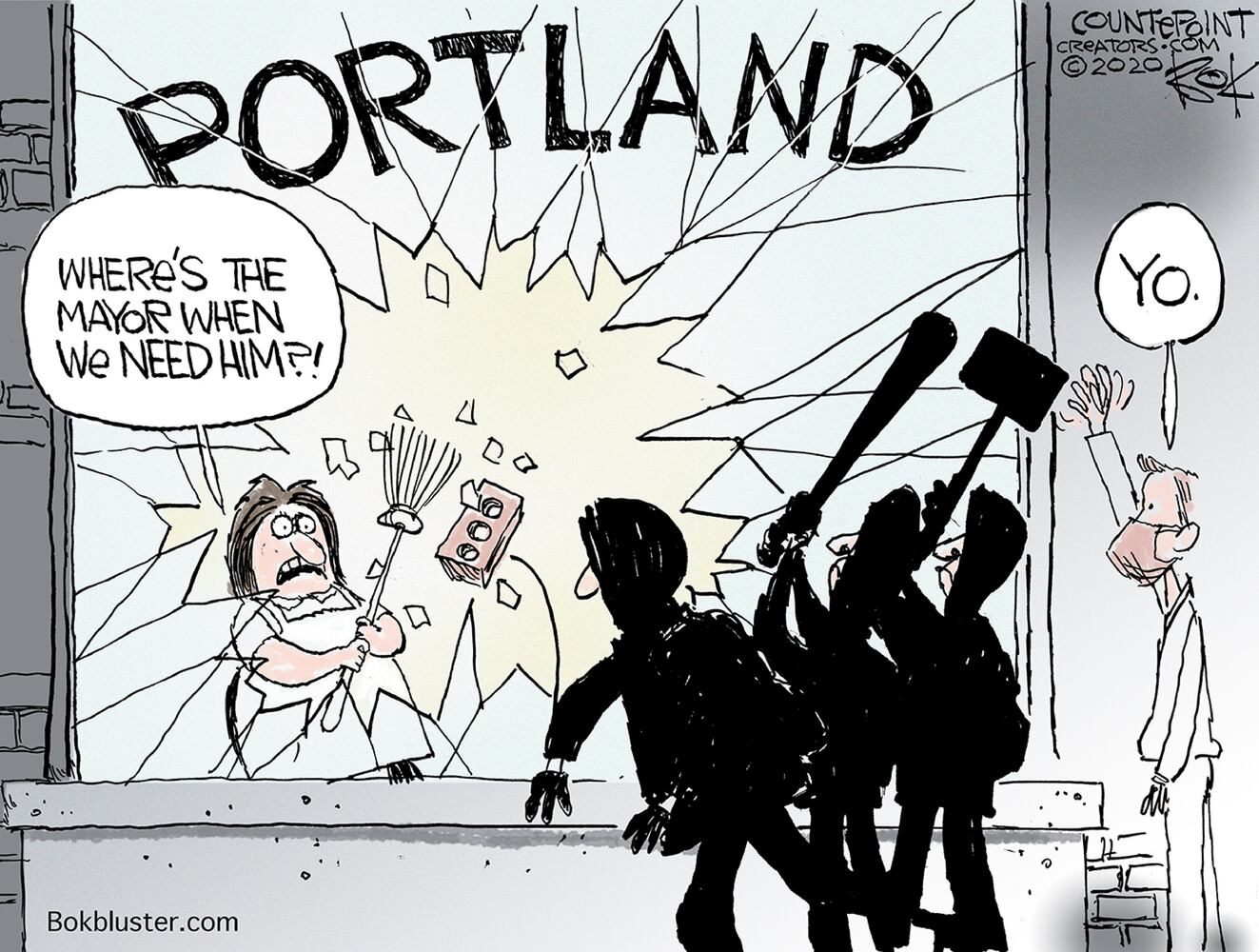 Week in cartoons: Cognitive tests, federal agents and more