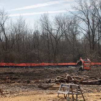 A view of the progress on Springfield-Clark Career Technology Center's new facility on Friday, Feb. 27, 2026, in Springfield. JOSEPH COOKE/STAFF