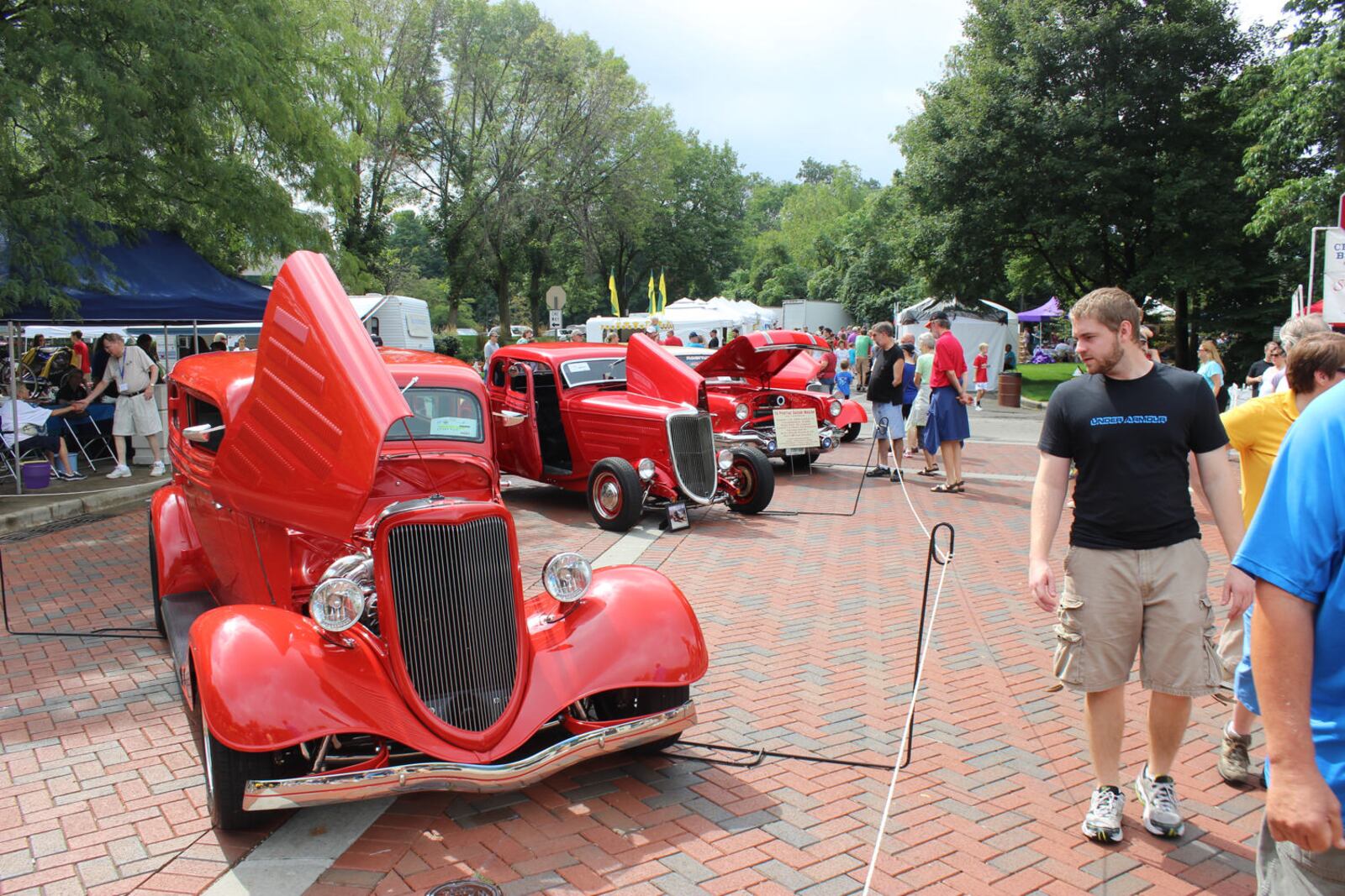 There will be car shows on Sunday and Monday from noon to 5 p.m. at the entrance to Lincoln Park Boulevard commons near Shroyer Road in Kettering. Sunday’s car show will feature the Air-Cooled VW, while Monday’s Annual Invitational Auto Show will feature classic and unique cars. FILE
