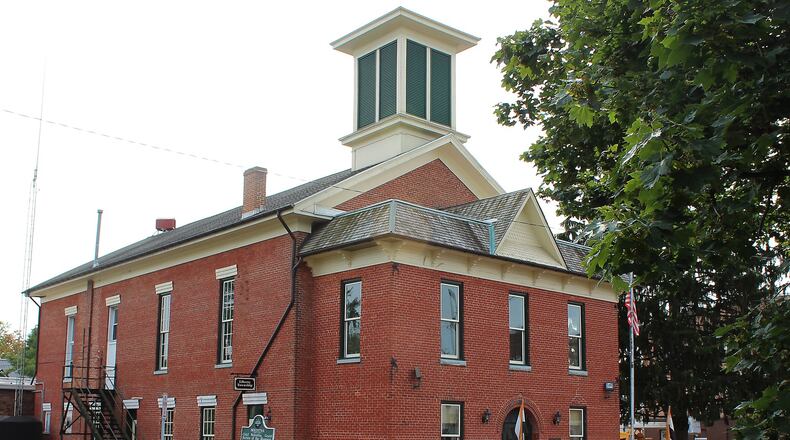 The West Liberty Opera House and Community Center is in the last phase of renovations and is asking the community for donations. JEFF GUERINI/STAFF