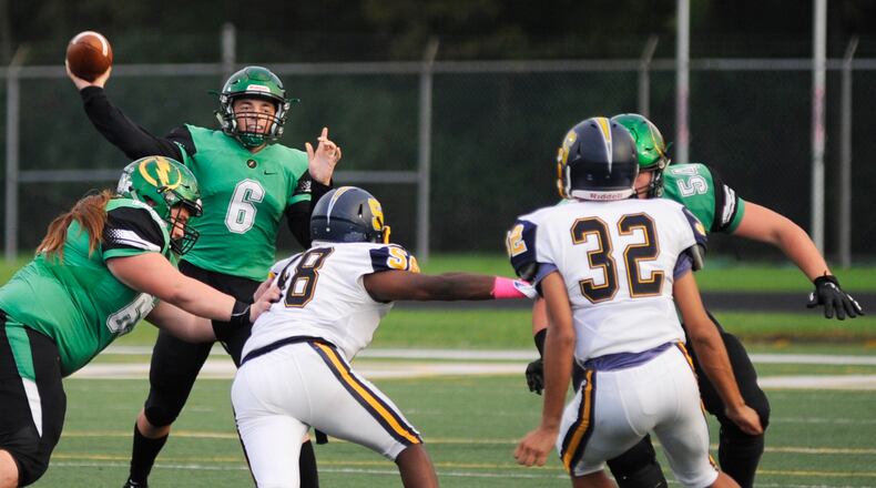 Northmont and Springfield both advanced to the D-I, Region 3 semifinals on Friday. MARC PENDLETON / STAFF