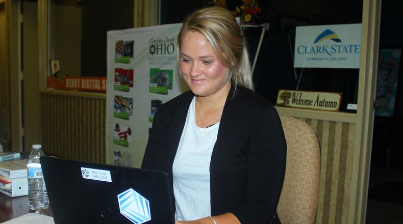 Ashley Cook will serve as the business liaison for the Champaign Economic Partnership. She will coordinate activities that bring educators, students and manufacturers together. JEFF GUERINI/STAFF