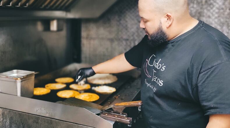 Chido’s Tacos, a popular Springfield food truck, is opening a brick-and-mortar operation in COhatch The Market in downtown Springfield. Pictured is Owner Armando Nunez (CONTRIBUTED PHOTO).