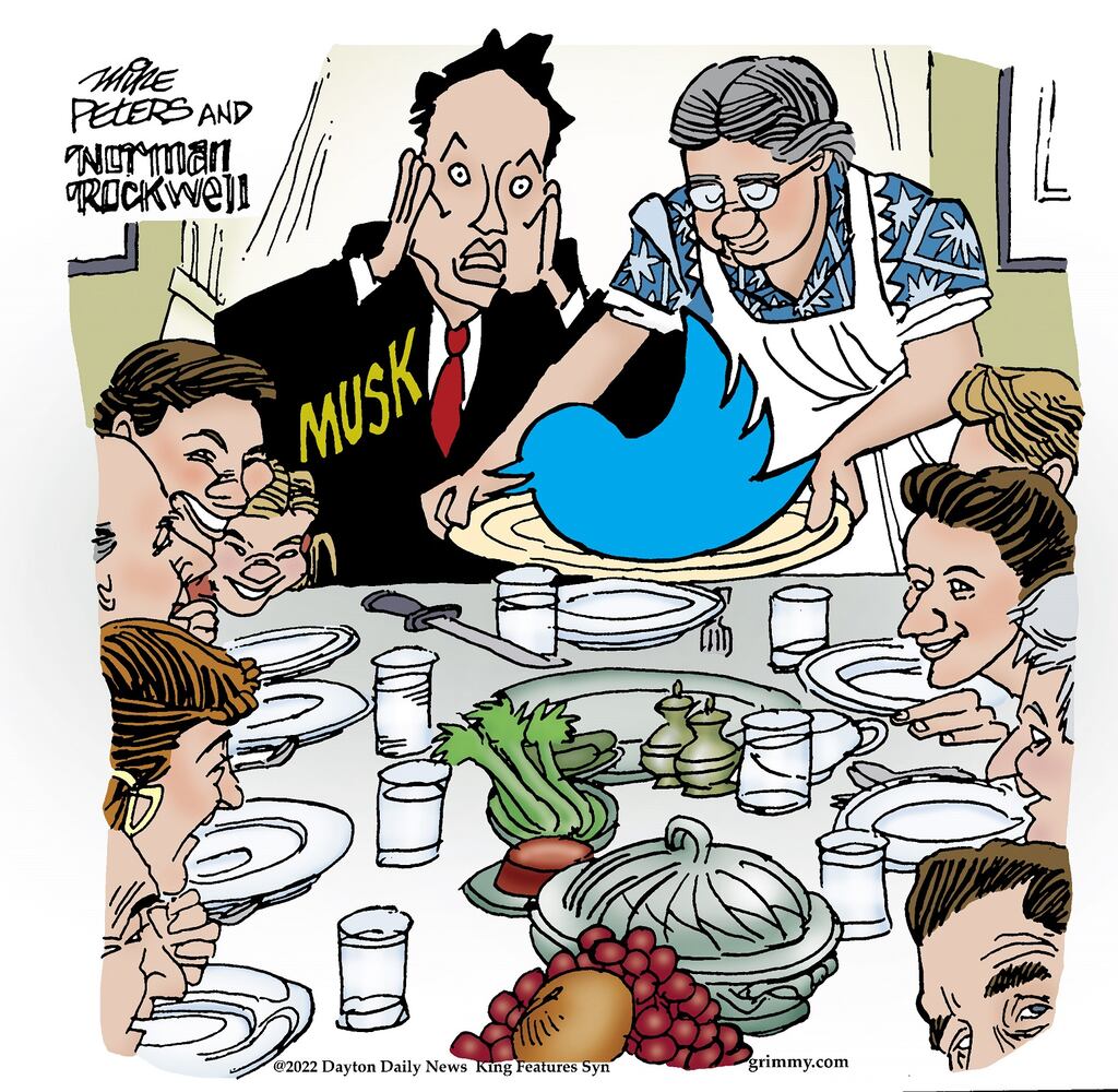WEEK IN CARTOONS: Thanksgiving, crypto and more