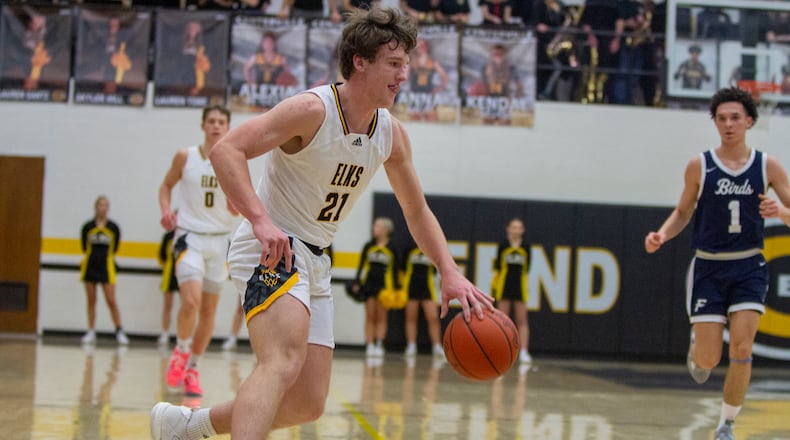 Kyle Kenney is Centerville's sixth man. He wants to play college basketball. CONTRIBUTED/Jeff Gilbert