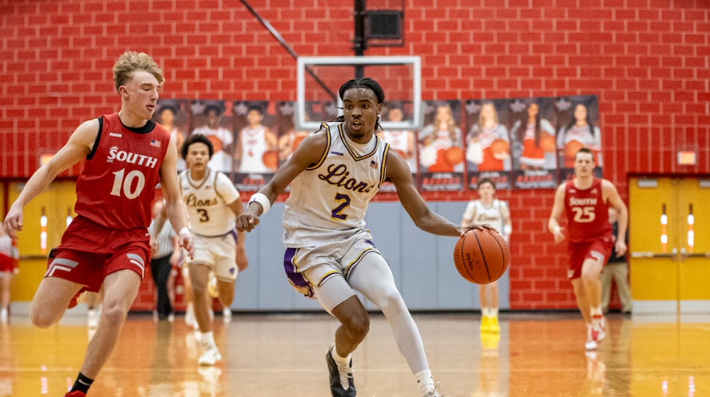The Emmanuel Christian boys basketball team beat Twin Valley South 73-51 in a Division VI district semifinal game on Monday, March 2, 2026 at Troy High School. MICHAEL COOPER / STAFF