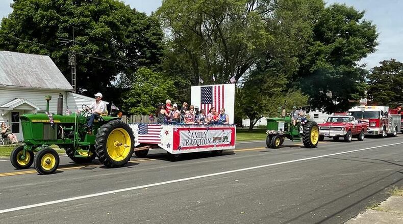 A float from a previous North Hampton parade. Submitted photo