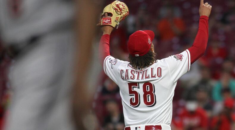 Reds against the Astros on Monday, June 17, 2019, at Great American Ball Park in Cincinnati. David Jablonski/Staff