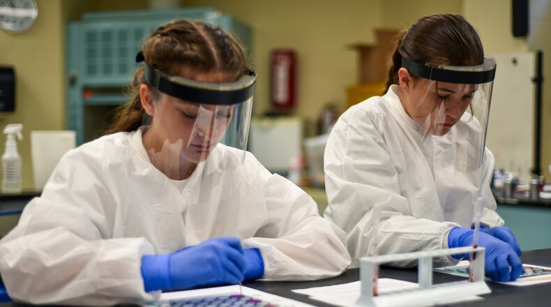 In 2023, Clark State’s College for Kids and Teens Summer Camp offered local youth hands-on experience solving medical mysteries. Contributed