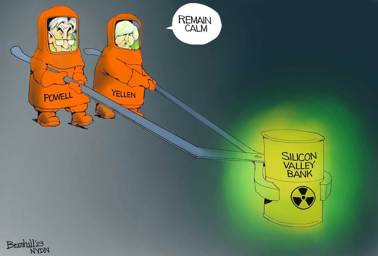WEEK IN CARTOONS: Bank collapse, Russia and more