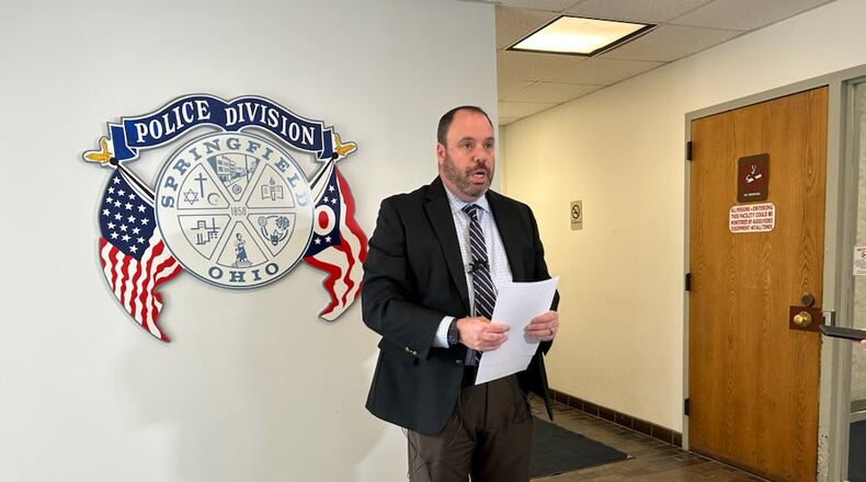 Springfield Police Division Sergeant James Byron. Brooke Spurlock/Staff